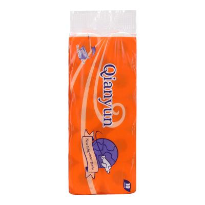 China 2020 restaurant qianyun brand manufacturers the direct selling tissue paper/tissue toilet paper/soft toilet paper for sale