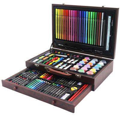 China 130 Piece Multiple Wooden Art Set Amazon Exclusive for sale