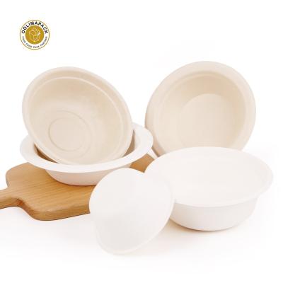 China Modern hot sale biodegradable sugar cane bagasse food container bagasse eco friendly bowls for sale