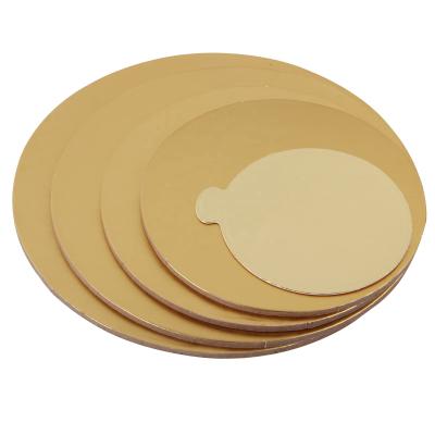 China Waterproof Custom Fashion Food Grade Certified Compostable High Quality Cardboard Mini Cake Board Cake Bases Panels for sale