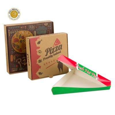 China Disposable pizza packaging box paper food pizza gift box pizza boxes wholesale for sale