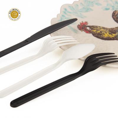 China Disposable Disposable Biodegradable Cpla Cornstarch Cornstarch Cutlery Compostable Cutlery for sale