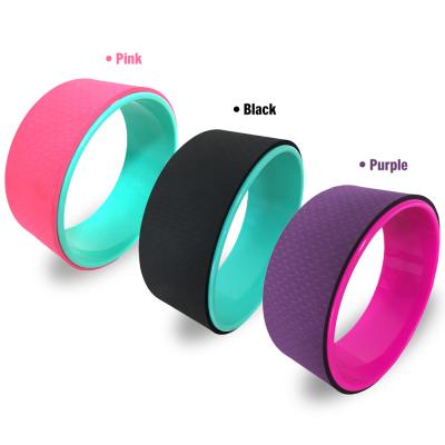 China Yoga Pilates Circle Ring Exercises , Yoga Fitness Foam Roller Back Training Tool for sale