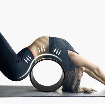 China Comfortable Dharma Yoga Prop Wheel For Inversions Backbends Back Pain for sale