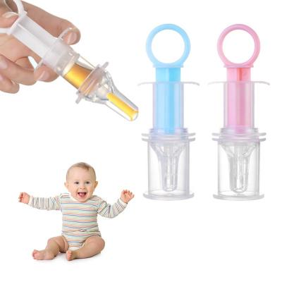 China BPA Free Medicine Dispenser With Syringe Oral Pediatricians Tested Feeder Paci-oral Liquid Baby Oral Medicine Feeder With Nipple Head for sale