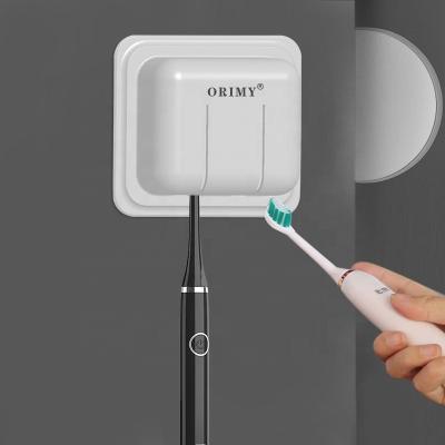 China Eco Friendly Viable OEM/ODM 9*8cm Silicone Bathroom Accessories Toothbrush Holder Porta cepillo de dientes Wall Mounted With Dust Cover for sale