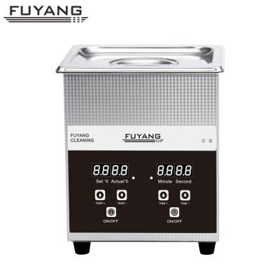 China Building Material Shops FUYANG Industrial Ultrasonic Cleaner 2L Ultrasonic Cleaning Tool for sale