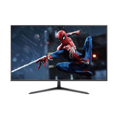 China 10 bit 32 inch panel gaming monitor 1ms 75hz with slim frame 32