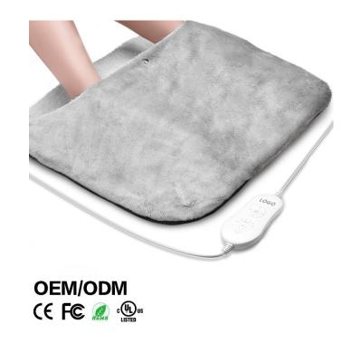 China Hotel Factory Wholesale Price 2022 Winter Warm Home Feet Heating Electric Foot Warmer Heated Blanket for sale