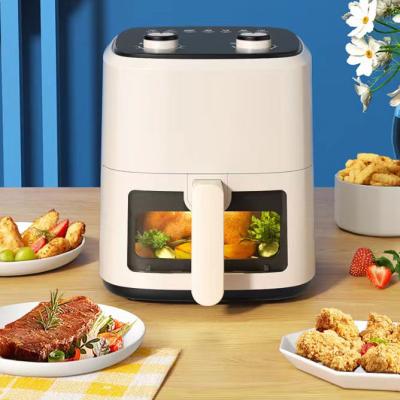 China 2022 Newest 5.5L Window Air Fryer Electric Deep Fryer Commercial Nonstick Home Oil Free Air Fryer Kitchen Appliances for sale