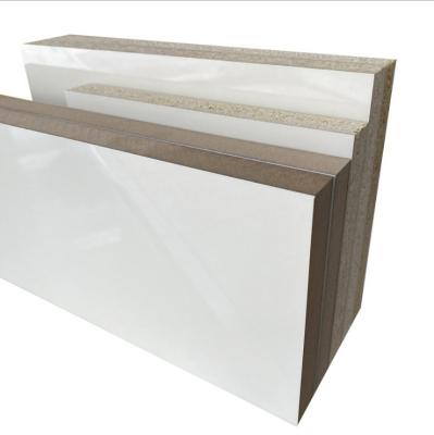 China Synchronized High Gloss MDF Melamine Board Manufacturer 1220*2440Mm 3Mm for sale