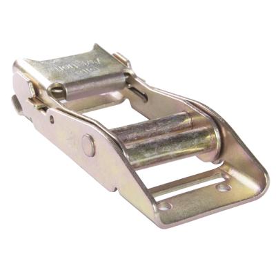 China Cargo Check Metal Buckle 50mm Color Galvanized Overcenter Custom Name Belt Buckle for sale