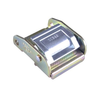 China Logo Printing Metal Cam Steel Buckle 50mm/1100kg for sale