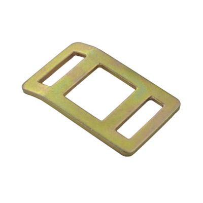 China Heavy Industry 50mm Custom 11000LBS Yellow Plating Lashing Ties Ratchet Buckle for sale