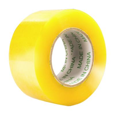 China Waterproof Packing Tape With Company Logo Heavy Duty Clear Carton Packing Bopp Packing Tape 48MMx 50M for sale