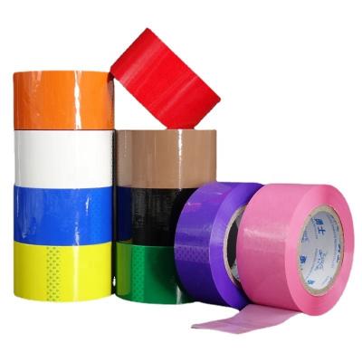 China Waterproof Custom Logo Printed Colorful Packing Adhesive Tape Cardboard Sealing Bopp Color Adhesive Tape Printing Mark Packing Adhesive Tape for sale