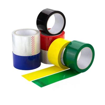 China Factory Wholesale Custom Color Individual Tape Waterproof Strong Clear Elephant Roll Bopp Tape Adhesive Packing Tape For Sealing Cartons for sale