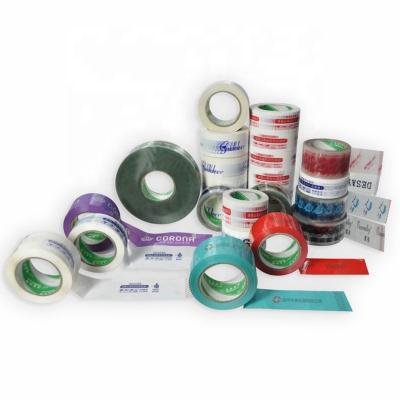 China Bopp Brown Waterproof Custom Clear Packing Tape Customized Tape BOPP Logo Clear Packing Tape Custom Box Material for sale