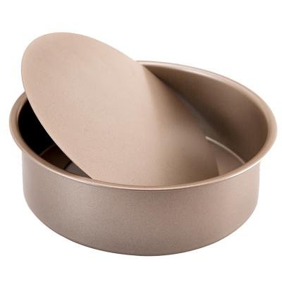 China Viable Non-Stick Casserole with Removable Bottom Leakproof Round Cake Pan Cheesecake Pan Bakeware for Baking for sale