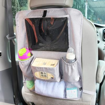 China Adjustable New Design Multifunctional Car Back Seat Organizer for sale