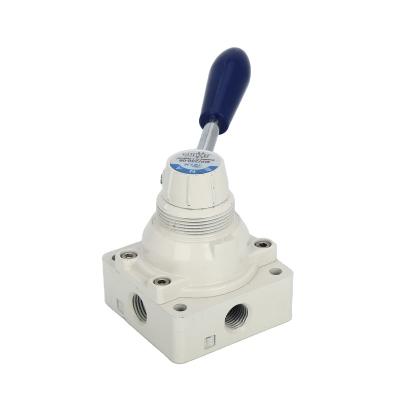 China Garment Shop 4HV210/230 4HV Series High Quality Pneumatic Hand Control Changeover Rotary Valve for sale