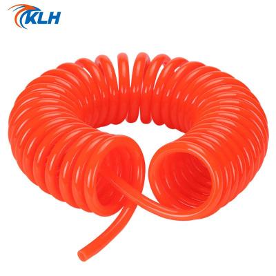 China Stores wholesale series building material ACLW air hoses PU spiral flexible tube with connector KLH TCU1065 for sale