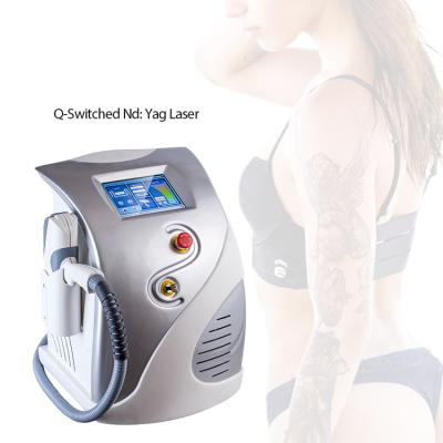 China Portable Acne Treatment Q Switch ND Yag Laser Tattoo Removal Machines Q Switch ND Yag Laser Tattoo Removal Machine for sale