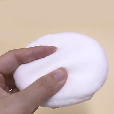 China Cosmetic beauty Professional Private Velvet Plush Super Soft Cosmetic Powder Puff Finger Attach  Puff for sale