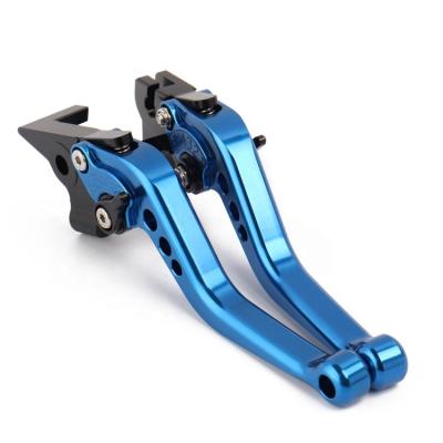 China CNC Aluminum 7 Colors Motorcycle Brake Short Clutch Levers For CB400 CB600 CBR 600 VTX1300 NC700 Motorcycle Grip Clutch Lever for sale