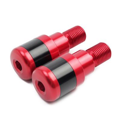 China CNC Aluminum alloy 5Colors Motor Scooters Handlebar Grip Ends Bar End Plug For Yamaha TMAX530 T MAX TMAX 560 530 500 SX DX 2016 2017 2018 2019 2020 for sale