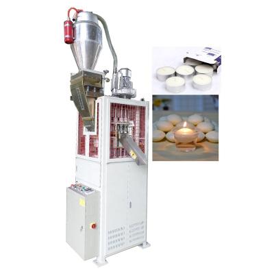 China Factory Automatic Press Candle Making Machine for Cylindrical Pillar Candle Multi Function Tealight / High Pillar Candle Efficiencynt for sale