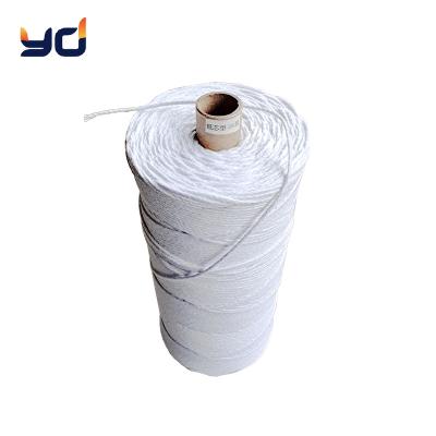 China Sustainable Cotton Candle Wick Yarn For Candle Making Supply 3 Wick Scented Candle Jars Hemp Wick Available for sale