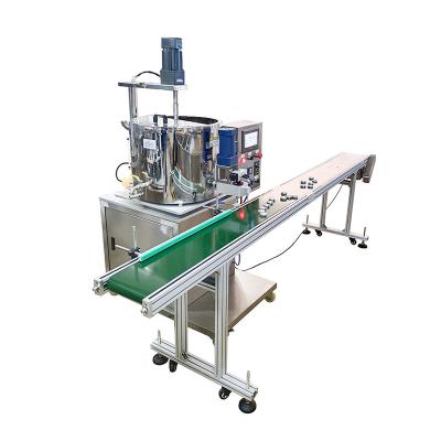 China Heat Pump Wax Melter Chemical Filling Machine For Making Lip Balm/Vaseline/Ointment/Hair Packing Deodorant With Cooling Cosmetic for sale