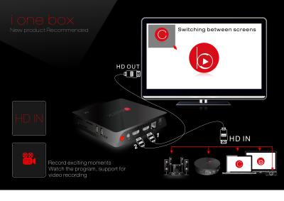 중국 Amlogic I826 인조 인간 쿼드 중핵 4K 텔레비젼 상자 XBMC/KODI 2G DDR3 16GB 섬광 4K WIFI MIMO HDMI 판매용