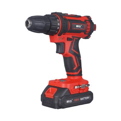 China High Power Factory Machine Tools Direct Cordless Drill 21V Lithium Battery Handheld Drill Tool Kit for sale