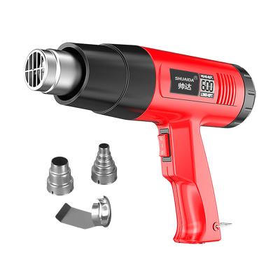 China With Digital Display 2500W Multifunctional Air Gun 2500W Multifunctional Shrink Wrapping Hot Selling Handheld Hot Pneumatic Gun for sale