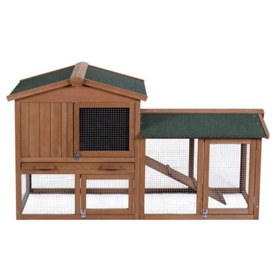 China SDR003 Sustainable Pet Supplies Wooden Wholesale Rabbit Hutch for sale