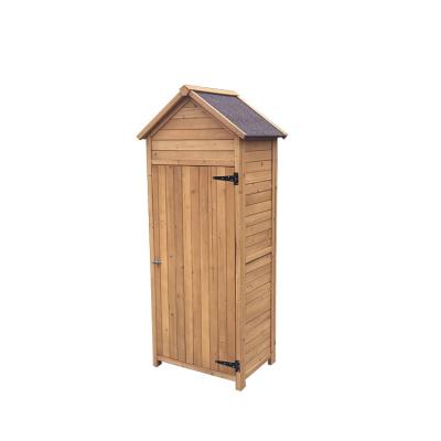 China Easily Assembled Three Layers SDGS001 Garden Storage Cabinet Wooden Tool Cabinet for sale