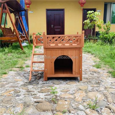 China SDD001-01 Sustainable Luxury Wooden Dog Kennel Cat House In Stock for sale