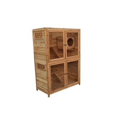 China SDCH002 Wholesale Viable Wooden Cat House For Dog Supplies for sale