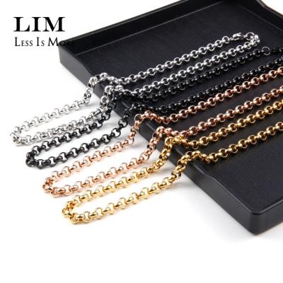 China Custom rolo eco chain women jewelry fashion necklace for sale