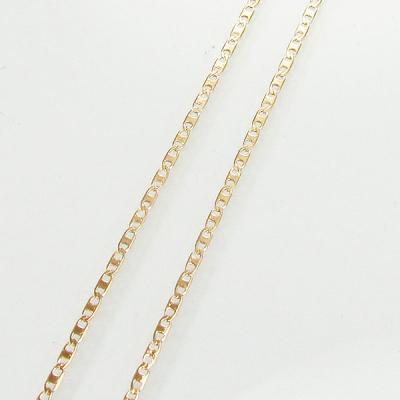 China Factory Price Solid Rose Gold Filled Chain Necklace Jewelry Design for sale