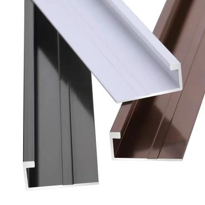 China Minimalist Staircase Diamond Porcelain Trim Ceramic Tile Nose Bridge Non-Slip Strip for sale