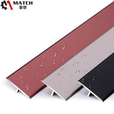 China Aluminum Alloy Contemporary Tile Match Carpet Edge Decoration Tile Decorative Edg for sale