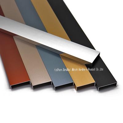 China Wholesale Modern Interior Corner Wall Protection U Tile Metal Ceramic Tile Supplier China Aluminum Slot for sale