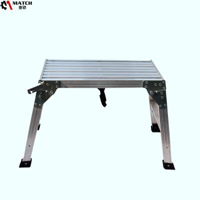 China Folding ladders Foshan factory heat supply aluminum alloy thickened car wash photography table home decoration folding stool ladder for sale