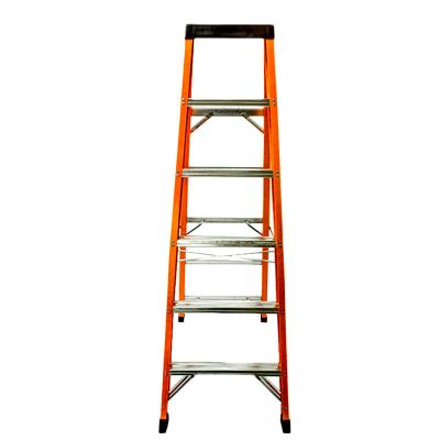 China Insulation Ladders Factory Wholesale High Quality Non-conductive Insulating Glass Steel Ladder for sale