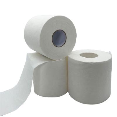 China Soft Comfortable Custom Printed Wrapping High Quality Soluble 4 Ply Virgin Wood Pulp Individual Wrapped Toilet Paper for sale