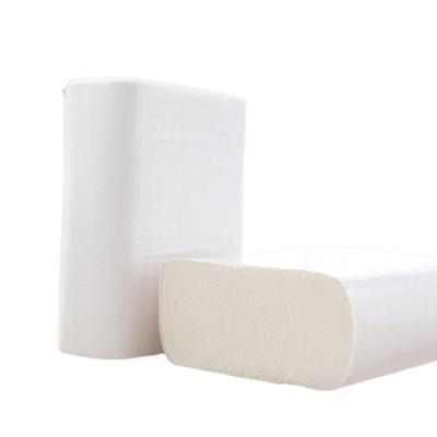 China 100% Soft Comfortable Home Raw Wood Pulp Interfolded Kitchen Eco-friendly Soft Embossing Paper Towel for sale