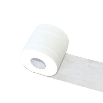 China Soft Comfortable Cheapest Home Supplies Wholesale Custom Emboss Bulk Three Floor Toilet Brown Toilet Paper for sale